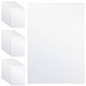 Outus 24 Sheets Holographic Sticker Paper, Transparent Patternless