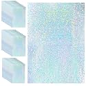 Outus 24 Sheets Holographic Sticker Paper, Spot Patterns