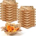 Outus 3000 Pcs 12 x 12 Inch Deli Wax Paper Sheets, Brown