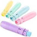 Outus 5 Pieces Sidewalk Chalk Holders Jumbo for Kid,Macaron Colors