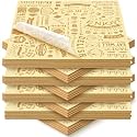 Outus 600 Pcs 12 x 12 Inch Deli Wax Paper Sheets, Light Yellow