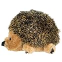 Outward Hound Hedgehogz Plush Dog Toy, Squeaks, Small, 6" x 4.5"
