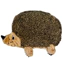 Outward Hound Hedgehogz Stuffed Dog Toy – Soft Plush Hedgehog, Grunts & Squeaks, 12" x 8.5" x 9", X Large (Pack of 12)