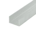 Outwater Mill Finish 3/4'' Inside Dimension Aluminum U-Channel 48'' Length (Pack of 3) Alu447-M C-Channel
