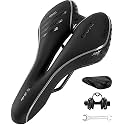 OUXI Gel Comfortable Bike Seat for Men and Women Shock Absorbing Waterproof Bicycle Saddle with Butt Pain Relief Zone and Ergonomics Design for Mountain Bikes,Road Bikes
