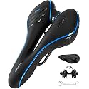 OUXI Gel Comfortable Bike Seat for Men and Women Shock Absorbing Waterproof Bicycle Saddle with Butt Pain Relief Zone and Ergonomics Design for Mountain Bikes,Road Bikes