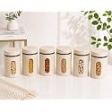Oval Window Plastic Storage Container Airtight
