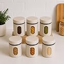 Oval Window Plastic Storage Container Airtight