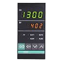 Oven Thermocontroller Digital Temperature Regulator PID Temperature Controller CH402 Relay Output,Vertical 48*96mm(Two Relays Output)