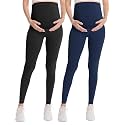 Over‑Belly Maternity Leggings, Soft Stretch Yoga Pants