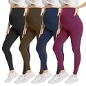 Over‑Belly Maternity Leggings, Soft Stretch Yoga Pants