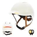 Overade Innovation - 'Life' Helmet for Bicycle and Scooter, with Powerful Front/Rear Light, Including Oximote Flashing Remote Control, One Size fits All.