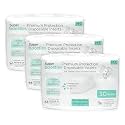 Overnight Diaper Leak Stopper, Super Boosties Disposable Inserts, Use with Pampers Sizes 4-6, Honest Hybrid Diaper Cover Sz Med/Large, Amazing Baby Cover Sz 3/4, 4.3x13 in, 90 Count