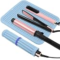 Silicone Heat Resistant Mat for Hair Tools, Oversize, Blue