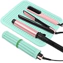 Silicone Heat Resistant Mat for Hair Tools, Oversize, Green