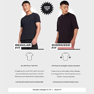 Oversize Tshirts for Men - Panda Cool