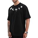 Oversized Baggy Fit Drop Shoulder Half Sleeves