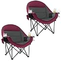 Oversized Camping Chair for Adults 2 Pack