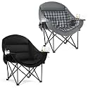 Oversized Camping Chair for Adults 2 Pack