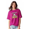 Oversized T-Shirt for Women 100 Cotton Pink