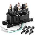 ovsor 12V 250A Winch Solenoid Relay Contactor for ATV UTV 2000-5000lbs