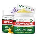Owell Naturals Drawing Salve Ointment for Boil &amp; Cyst Removal, Deep Ingrown Hair, Splinter Remover, Bug Spider Bites, Bee Sting, Mosquito Itching, Poison Ivy, 1 fl Oz (Pack of 2)