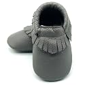 OWLOWLA Baby Moccasins Soft Sole Leather Baby Shoes Infant Toddler Pre-Walker Shoes Baby Boy Girl