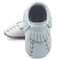 OWLOWLA Baby Moccasins Soft Sole Leather Baby Shoes Infant Toddler Pre-Walker Shoes Baby Boy Girl