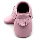 OWLOWLA Baby Moccasins Soft Sole Leather Baby Shoes Infant Toddler Pre-Walker Shoes Baby Boy Girl