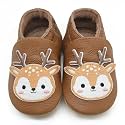 Owlowla Baby Soft Sole Leather Crib Shoes Infant Toddler Pre-Walker Shoes Boy Girl …