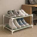 Owme 1-Tier Plastic Shoe Rack with Dustproof