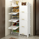 Owme 16-Tier Plastic Shoe Rack with Dustproof
