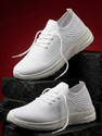 OWN PASKO Womens White Lightweight Sneakers 