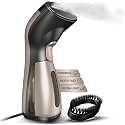 OWNAIR Turbo Garment Steamer, steam iron for clothes, easy vertical horizontal steaming, Steamer for clothes, 24g/min high steam 1800 Watt, 130 ml, 15-sec Fast Heating (RETRO GOLD)