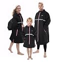 Owntop Swim Parka Adult Kids | Waterproof &amp; Quick-dry | 2-Way Zipper | Oversized Hooded Changing Robe for Beach Pool
