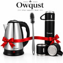 Owqust Electric Kettle 1.8LBlack 500 ml Stainless