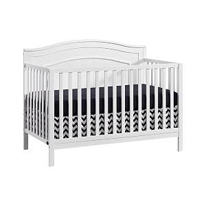 oxford baby nolan 4-in-1 convertible crib snow white greenguard gold certified