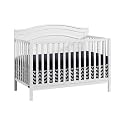 Oxford Baby Nolan 4-in-1 Convertible Crib, Snow White, GreenGuard Gold Certified