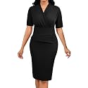 Oxgmoky Women39s Elegant Dresses Work Business Dress