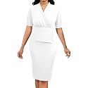 Oxgmoky Women39s Elegant Dresses Work Business Dress