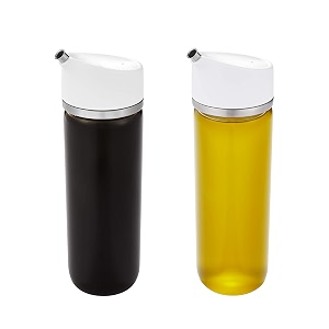 oxo good grips precision pour glass oil amp vinegar dispenser set 12 oz