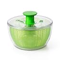 OXO Good Grips Salad Spinner - Large, Green Lettuce & Fruit Washer, BPA-Free, Easy One-Hand Pump