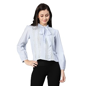 oxolloxo Alpha White Laced up tie-Knotted