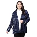 oxolloxo Bright Open-Regular Collar Floral Print Plus