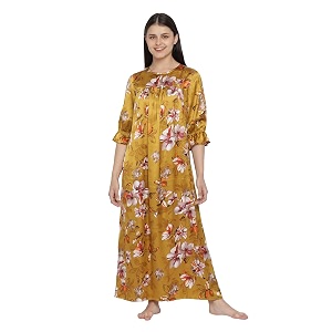 oxolloxo Carmine red Floral Satin Print Women
