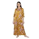 oxolloxo Carmine red Floral Satin Print Women