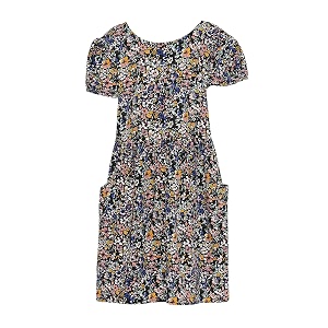 oxolloxo Checkered Rose Girls Fit Flare