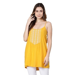 oxolloxo Coral red Embroidery Women tuinc
