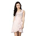 oxolloxo Glowrings Yellow Wrapped Beachwear Women Dress