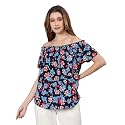 oxolloxo Gurff Floral Print Off-Shoulder Women top